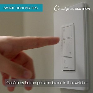 Forget the smart bulbs. Get smart lighting with smart switches from Caséta by Lutron. | Lutron Electronics