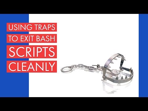 Using Trap to Exit Bash Shell Scripts Cleanly - Linux Tutorial