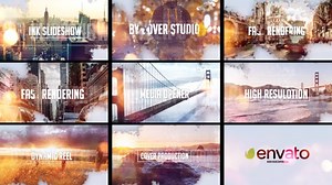 Videohive Ink Slideshow 13430438 - 13430438 AEdownload.com