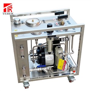 [Hot Item] Pneumatic Hydrostatic Water Pressure Test Bench Air Driven Liquid Pump