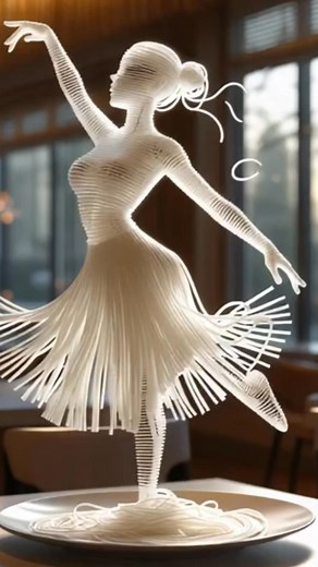 AI Noodles Girl Dancing – Mesmerizing 3D Animation! Dancer with Noodles | Viral Dance Animation" | Rifat Haque