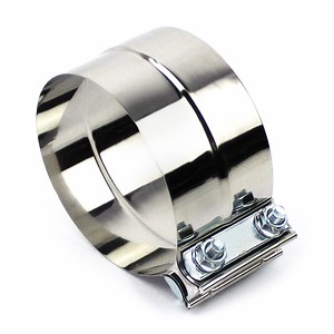 [Hot Item] 4-Inch Lap Joint Band Clamp for Exhaust Pipe Repair-Essential Clamps