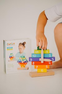 Montessori Wooden Clock Toy | Educational Number Blocks for Toddlers | Color Learning Puzzle for Kids 3+ | Preschool Math Toy - Etsy Australia