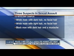 Sex assault after dorm party at CU Boulder
