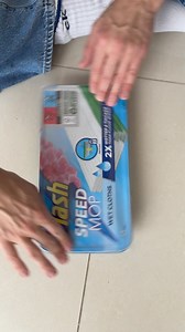 Speed Mop - Quick, easy and hygienic: trap & lock daily dirt and grime in an instant without getting down on your knees! | Flash Cleaner