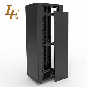 [Hot Item] Le Server Rack 19 Inch Network Rack Cabinet with Glass Door