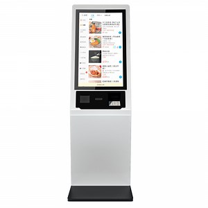 [Hot Item] Software Cloud Server Manage Menu Burger Self Service Payment Kiosk 27" Multi-Functional Self Payment Kiosk