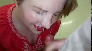facial for cfnm slut
