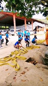 The 3 fire hose connection commonly used for firefighters.... Freehand... Between knees... And the foot tilt... #firehoseconnections | Elizer Librado
