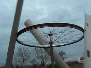 windmill from wheel Bicycle