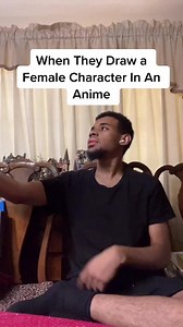 😂😂 Anime don’t care at all. #anime #animeart #blackartists #animeartwork | Ejthompson