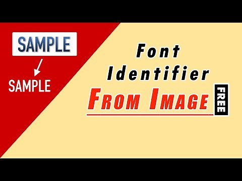 Identifying fonts | Image to font finder free | How to identify font from image | Font Identifier