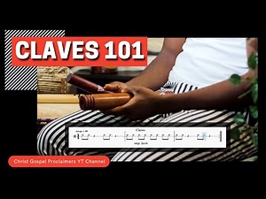 Claves 101 - Playing the basic Claves rhythm for the first time
