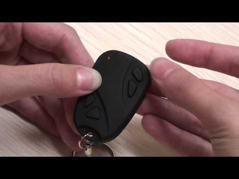 M10000BK Key Fob Spy Camera Product Demonstration