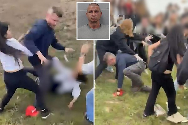 Texas man picks a fight with teens protesting ICE, assaults high school girl in caught-on-camera brawl: cops