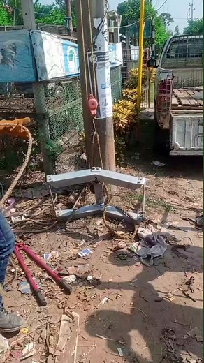 5.8K views · 55 reactions | Hanger for hanging transformer #Lineman #electricity #electric #electrical #transformers | Lineman24.com | Facebook