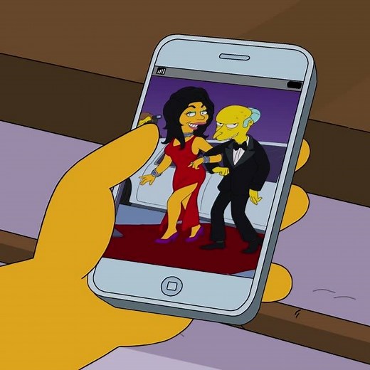 Hard proof that Mr. Burns is out for blood. | The Simpsons