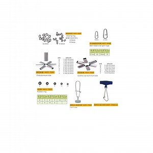 [Hot Item] Wholesale Carp Fishing Terminal Tackle Oval Rig Ring