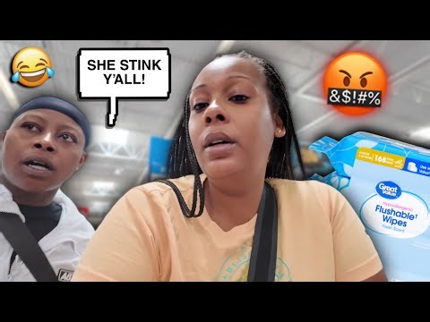 TELLING MY WIFE SHE STINKS IN PUBLIC PRANK
