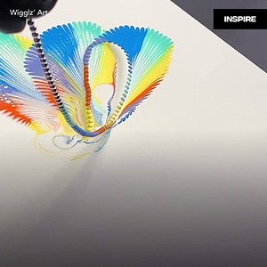 3.6K views · 125 reactions | This chain-painting technique is incredible! | Inspire | Facebook