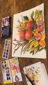 18 reactions | .@pick_a_pear_creative has been busy using Derwent Inktense Paints for the first time... and what a stunning result! Derwent Inktense Paints deliver vibrant and versatile colour, which becomes permanent when dry. Have you used Derwent Inktense Paints yet? | Derwent Art | Facebook