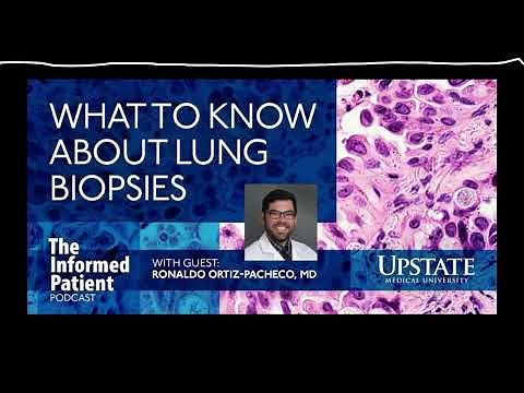 Lung biopsies: what they reveal and how they are done