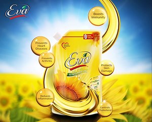 57K views · 21 reactions | Freshly extracted from sunflower seeds, Eva Sunflower Oil increases immunity and numerous benefits for your overall health. #EvaSunflowerOil #EvaCookingOil #Eva | Eva Cooking Oil | Facebook
