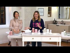 philosophy grace yourself cleanse care fragrance layering set on QVC