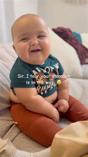 When your tummy enters the room first 😅🤣