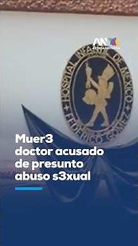 Director of the Children's Hospital of Mexico dies following allegations of sexual and workplace ...