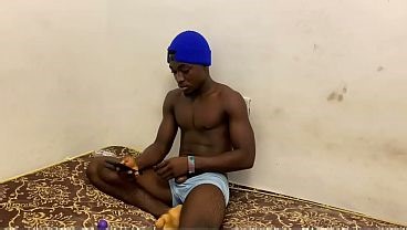 Caught my bestfriend stroking his cock so I helped him out