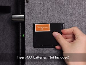 BlackSmith 6 Long Gun Safe for Rifle Pistols Home - Quick Access Handgun Safe with Keys Keypad Wall Mount Large Gun Cabinet with Pistol Rack Pockets Rifle Racks Ammo Storage