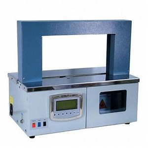 [Hot Item] Bank Note Bundle Machine Vertical Automatic OPP Band Strapping Machine Plastic Banding Machine