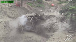 Leroy makes it out of that NASTY mud hole at Mountain Havoc. Watch the full video https://goo.gl/MmMjXB | Mega Mud Trucks
