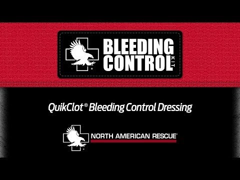 QuikClot Bleeding Control Dressing Instructions