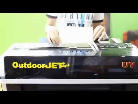 UV Sticker printing machine