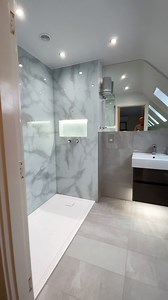 17 reactions | CRYSTAL STONES GLASS SHOWER SPLASHBACK  Shower...
