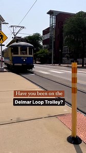 All Aboard! 🚎 Experience The Delmar Loop from a unique, historic perspective and hop on the Loop Trolley! It operates from 11AM-7PM Thursdays-Sundays and is FREE to ride. 🎥: @explorestlparks | Delmar Loop