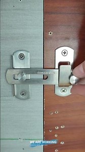 Adjustable Sliding Bolt Latch for Secure Locking ⚙️
