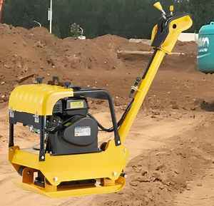 [Hot Item] 196cc Petrol Reversible Vibrating Earth Plate Compactor