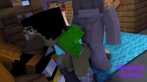 Our Secret College Club / Minecraft гей порно