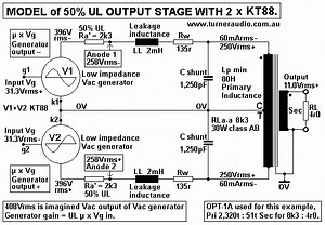 Tube amplifier output transformer calculator formula