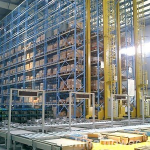 [Hot Item] Space Saving Automated Single Column Stacker Crane as/RS Racking System