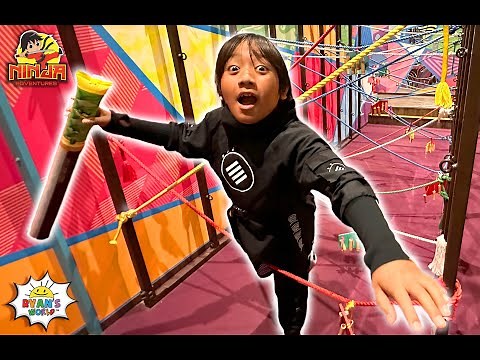 Ryan's Ninja Obstacle Challenge!