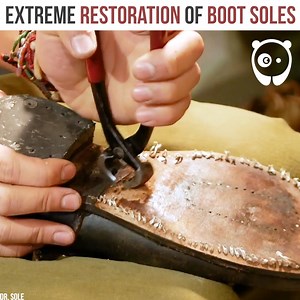 15K views · 93 reactions | Extreme restoration of boot soles By Dr. Sole (youtube.com/channel/UCm1C6pjjN3d9ireopg3UVwQ) Dr. Sole Partner: Dr. Sole IG: https://www.instagram.com/dr_sole_originals/ FB: https://www.facebook.com/drsole2011 YT: https://www.youtube.com/channel/UCm1C6pjjN3d9ireopg3UVwQ | Crafty School | Facebook
