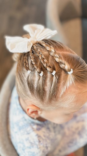 ✨ Holiday Season ✨Toddler Hairstyle Part 7 #toddlerhairstyles #hairstyletutorial #easyhairstyles #cutehairstyles #viralhair #hairstyleforgirls #hairstyleideas #holidayhair #fblifestyle #messybuns | Hairstylingmom