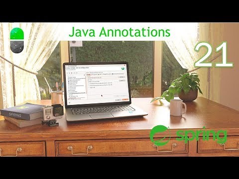 Spring course. Java Annotations VII. @Scope. Video 21