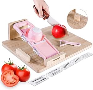 Glogo Adaptive One-Handed Cutting Board- Anti-Slip with Bread Stops & Spikes - Perfect for Amputees & Disabled - Single Handed for Effortless Cutting & Chopping (PINK)
