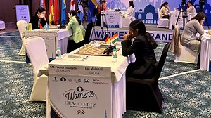 R. Vaishali was facing German no.1 Elisabeth Paehtz in the first round of the FIDE Women's Grand Prix 2022-23. She won her game without playing a move. What happened? Check it out in the video. Video: ChessBase India #Chess #ChessBaseIndia #Vaishali | ChessBase India