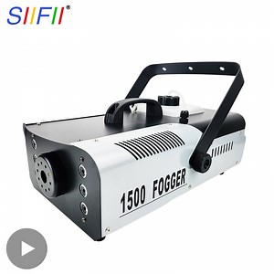 [Hot Item] 1500W Fog Machine Remote Control DJ Smoke Machine for Stage Show Stage Prop Mini Smoke Machine